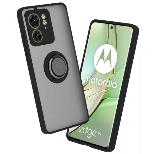Techsuit - Glinth - Motorola Edge 40 / Edge (2023) - Fekete