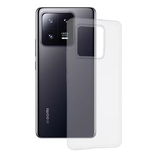 Techsuit - Clear Silicone tok - Xiaomi 13 Pro - Átlátszó