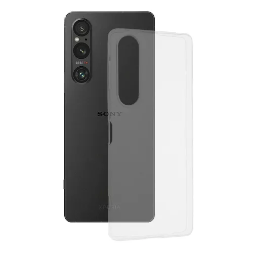 Techsuit - Clear Silicone - Sony Xperia 1 V - Átlátszó tok