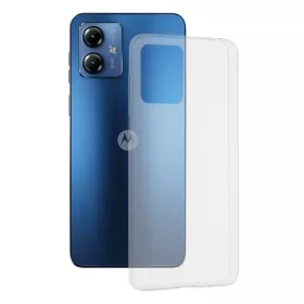  Techsuit - Clear Silicone tok - Motorola Moto G14 - Átlátszó