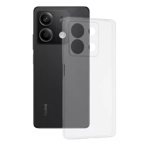 Techsuit - Clear Silicone - Xiaomi Redmi Note 13 5G - Átlátszó tok