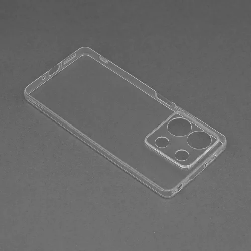 Techsuit - Clear Silicone - Xiaomi Redmi Note 13 5G - Átlátszó tok