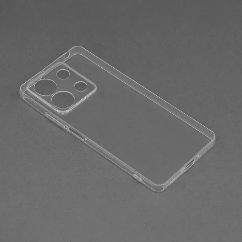 Techsuit - Clear Silicone - Xiaomi Redmi Note 13 5G - Átlátszó tok
