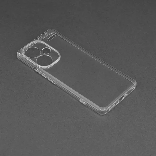 Techsuit - Clear Silicone - Xiaomi Redmi Note 13 Pro+ 5G - Átlátszó tok