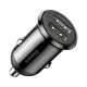 Baseus - Car Charger (CCALLP-01) - 2x USB, Mini Appearance, 4.8A - Black