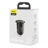 Baseus - Car Charger (CCALLP-01) - 2x USB, Mini Appearance, 4.8A - Black