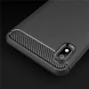 Techsuit - Carbon szilikon tok - Samsung Galaxy A10 / M10 - Fekete