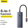 Baseus - Docking Station UltraJoy (B00052809813-00) - Type-C to HDMI, 4 x USB, 4K@30Hz - Space Grey
