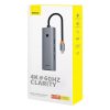 Baseus - Docking Station UltraJoy (B00052807813-01) - Type-C to HDMI, 4xUSB, Type-C, 4K@60Hz - Space Grey