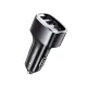 Yesido - Car Charger (Y47) - Dual USB, Type-C, Fast Charging, 49W, Aluminum Alloy - Black