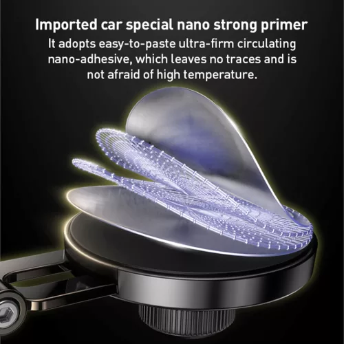 Yesido - Autós tartó (C198) - Mágneses tapadás, Telescopic, for Dashboard and Display - Grey