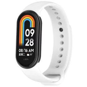   Techsuit - Watchband (W014) - Xiaomi Mi Band 8 / 8 NFC / 9 / 9 NFC / 10 - White