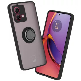 Techsuit - Glinth - Motorola Moto G84 - Fekete
