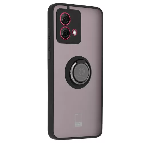 Techsuit - Glinth - Motorola Moto G84 - Fekete