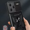 Techsuit - CamShield ütésálló tok - Xiaomi Redmi Note 13 Pro+ 5G - Fekete