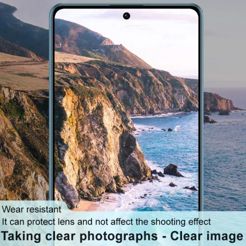 Techsuit - Full Camera - Kameravédő üvegfólia - Xiaomi Redmi Note 13 Pro 5G - Fekete