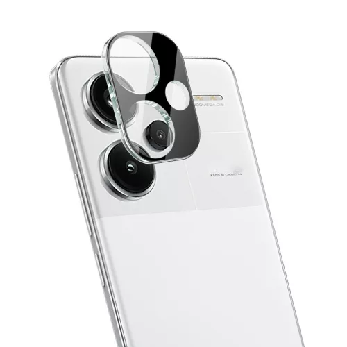 Techsuit - Full Camera - Kameravédő üvegfólia - Xiaomi Redmi Note 13 Pro+ 5G - Fekete