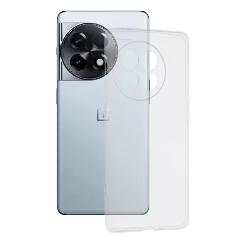 Techsuit - Clear Silicone tok - OnePlus 11R / OnePlus Ace 2 - Átlátszó