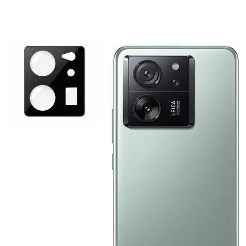 Techsuit - Full Camera - Kameravédő üvegfólia - Xiaomi 13T / 13T Pro - Fekete