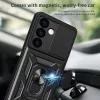 Techsuit - CamShield ütésálló tok - Samsung Galaxy S24 Plus - Fekete