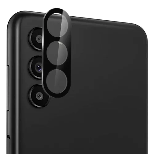 Techsuit - Full Camera - Kameravédő üvegfólia - Samsung Galaxy S24 Plus - Fekete