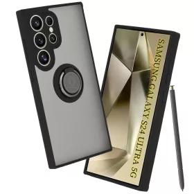 Techsuit - Glinth - Samsung Galaxy S24 Ultra - Fekete