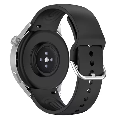 Techsuit - Watchband 22mm (W003) - Huawei Watch GT 2 46mm / GT 3 46mm, Xiaomi Watch S1 Pro / Active - Black