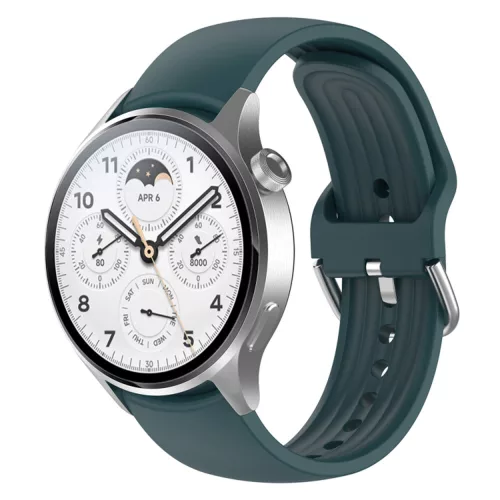 Techsuit - Watchband 22mm (W003) - Huawei Watch GT 2 46mm / GT 3 46mm, Xiaomi Watch S1 Pro / Active - Green
