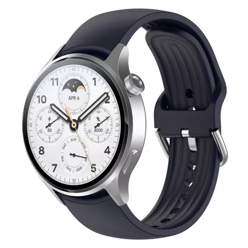 Techsuit - Watchband 22mm (W003) - Huawei Watch GT 2 46mm / GT 3 46mm, Xiaomi Watch S1 Pro / Active - Ink Blue