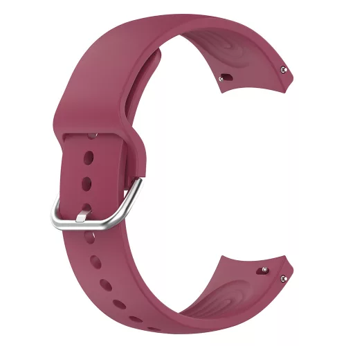 Techsuit - Watchband 22mm (W003) - Huawei Watch GT 2 46mm / GT 3 46mm, Xiaomi Watch S1 Pro / Active - Wine Red