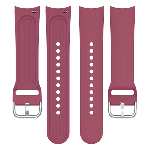 Techsuit - Watchband 22mm (W003) - Huawei Watch GT 2 46mm / GT 3 46mm, Xiaomi Watch S1 Pro / Active - Wine Red