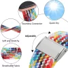 Techsuit - Watchband (W032) - Apple Watch 1/2/3/4/5/6/7/8/9/10/11/SE/SE 2/SE 3/Ultra/2/3 (42/44/45/46/49mm) - Colorful Pink