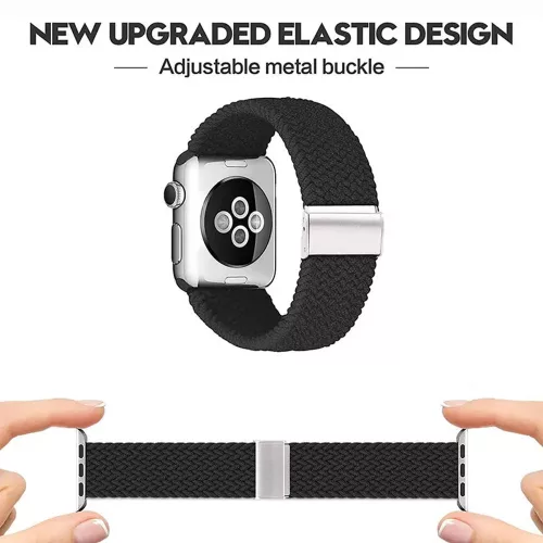 Techsuit - Watchband (W032) - Apple Watch 1/2/3/4/5/6/7/8/9/10/11/SE/SE 2/SE 3/Ultra/2/3 (42/44/45/46/49mm) - Cowboy Green