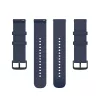 Techsuit - Watchband 20mm (W001) - Samsung Galaxy Watch 4/5/Active 2, Huawei Watch GT 3 (42mm)/GT 3 Pro (43mm) - Dark Blue