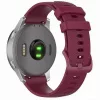 Techsuit - Watchband 20mm (W006) -Samsung Galaxy Watch 4/5/Active 2, Huawei Watch GT 3 (42mm)/GT 3 Pro (43mm) - Burgundy