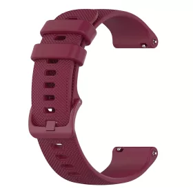   Techsuit - Watchband 22mm (W006) - Huawei Watch GT 2 (46mm)/GT 2 Pro/GT 3 Pro (46mm)/Ultimate, Xiaomi Watch S1 - Burgundy