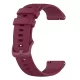 Techsuit - Watchband 22mm (W006) - Huawei Watch GT 2 (46mm)/GT 2 Pro/GT 3 Pro (46mm)/Ultimate, Xiaomi Watch S1 - Burgundy