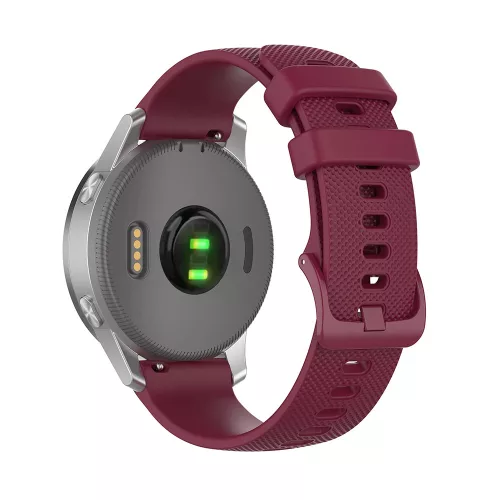 Techsuit - Watchband 22mm (W006) - Huawei Watch GT 2 (46mm)/GT 2 Pro/GT 3 Pro (46mm)/Ultimate, Xiaomi Watch S1 - Burgundy
