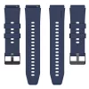 Techsuit - Watchband 20mm (W026) - Samsung Galaxy Watch 4/5/Active 2, Huawei Watch GT 3 (42mm)/GT 3 Pro (43mm) - Dark Blue