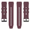 Techsuit - Watchband 20mm (W026) - Samsung Galaxy Watch 4/5/Active 2, Huawei Watch GT 3 (42mm)/GT 3 Pro (43mm) - Burgundy