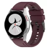 Techsuit - Watchband 20mm (W026) - Samsung Galaxy Watch 4/5/Active 2, Huawei Watch GT 3 (42mm)/GT 3 Pro (43mm) - Burgundy