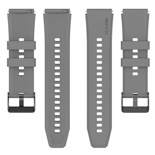 Techsuit - Watchband 22mm (W026) - Huawei Watch GT 2 (46mm)/GT 2 Pro/GT 3 Pro (46mm)/Ultimate, Xiaomi Watch S1 - Gray