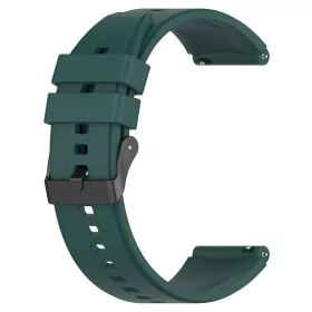   Techsuit - Watchband 22mm (W026) - Huawei Watch GT 2 (46mm)/GT 2 Pro/GT 3 Pro (46mm)/Ultimate, Xiaomi Watch S1 - Dark Green