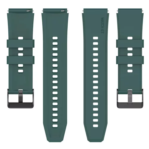Techsuit - Watchband 22mm (W026) - Huawei Watch GT 2 (46mm)/GT 2 Pro/GT 3 Pro (46mm)/Ultimate, Xiaomi Watch S1 - Dark Green