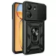 Techsuit - CamShield ütésálló tok - Xiaomi Redmi 13C 4G / Poco C65 - Fekete