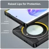 Techsuit - Carbon szilikon tok - Honor Magic6 Lite - Fekete