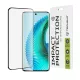 Techsuit - 111D Full Cover / Full Glue üvegfólia / 3D kerekített szélű kijelzőhöz - Honor Magic6 Lite / Xiaomi Redmi Note 15 5G / Poco M8 5G - Fekete széllel