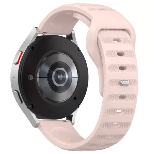 Techsuit - Watchband 20mm (W050) - Samsung Galaxy Watch 4/5/Active 2, Huawei Watch GT 3 (42mm)/GT 3 Pro (43mm) - Pink