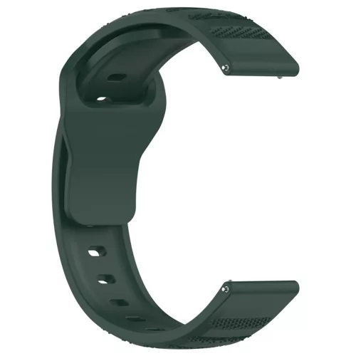 Techsuit - Watchband 20mm (W050) - Samsung Galaxy Watch 4/5/Active 2, Huawei Watch GT 3 (42mm)/GT 3 Pro (43mm) - Green
