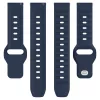 Techsuit - Watchband 20mm (W050) - Samsung Galaxy Watch 4/5/Active 2, Huawei Watch GT 3 (42mm)/GT 3 Pro (43mm) - Blue